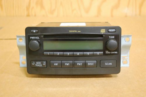 03 04 05 06 toyota tundra oem radio single cd  a51804 86120-0c100 vh912