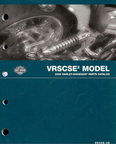 2006 harley-davidson vrscse2 v-rod parts catalog manual -vrod-screamin eagle