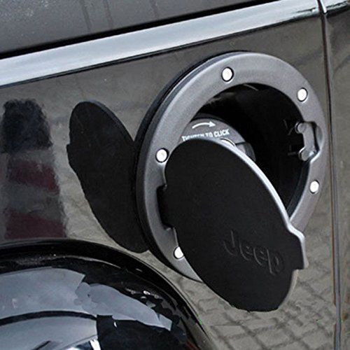 Fuel filler tank cap gas cover for 07-16 jeep wrangler jk unlimited 2/4 door abs