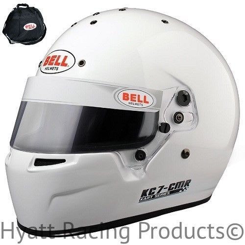 Bell kc7 cmr kart racing helmet cmr2007 - all sizes &amp; colors (free bag)