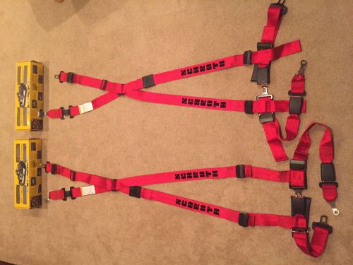 Bmw e39 e46 schroth quick fit harnesses red set