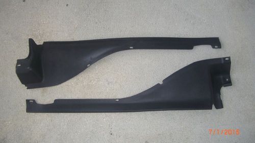 1967 1968 1969 1970 cadillac eldorado trunk bumper filler panels - set complete