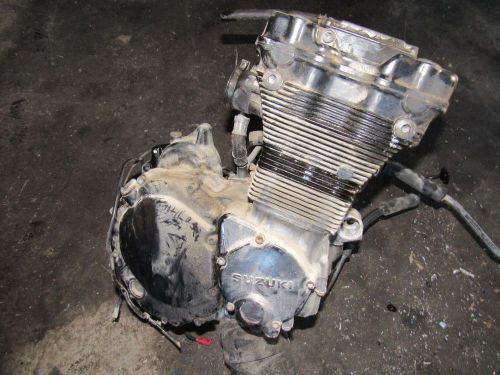 1991 suzuki gsx750 katana motor engine crank transmission cylinder head