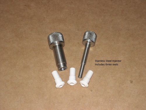 Windshield repair injector stainless steel made in usa -  rubber seals included