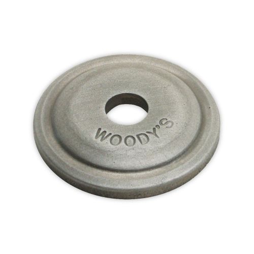 Woody's Square Digger Support Plate White 48pk #ASW2-3815-48, US $46.50, image 1