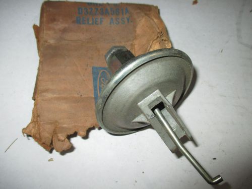 1973 ford mustang nos relief valve assembly d3zz 3a561 a