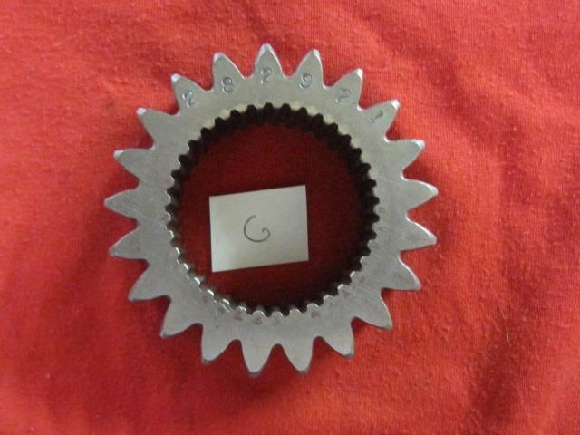 Jerico nascar transmission tooth 2nd? pinion gear oval road race, revision 1