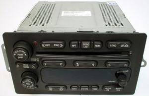 Chevrolet trailblazer envoy radio 6 cd player changer 15112912