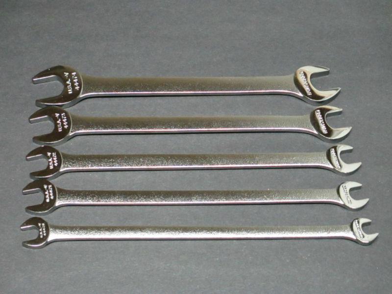 Usa made craftsman tappet wrenches set of five 3/8 - 7/8"