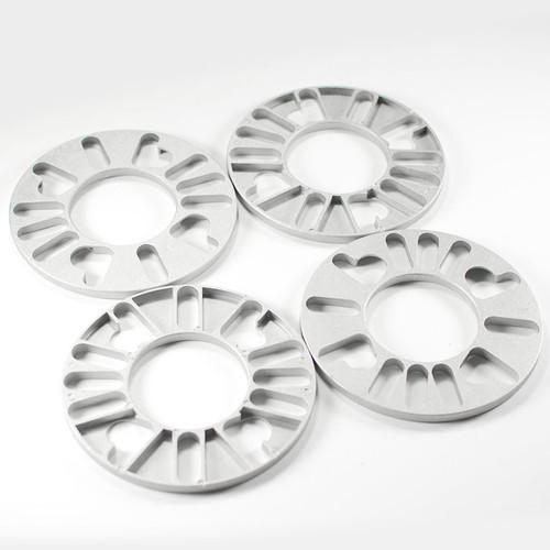 Set of 4 aluminum wheel spacers 5 x 100, 5x114.3, 5x115, 5x4.5, 5x108 1/3" thick