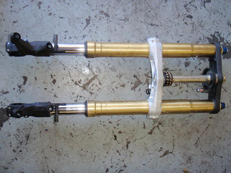 04-05 suzuki gsxr600 gsxr 600 x front shocks forks suspension 