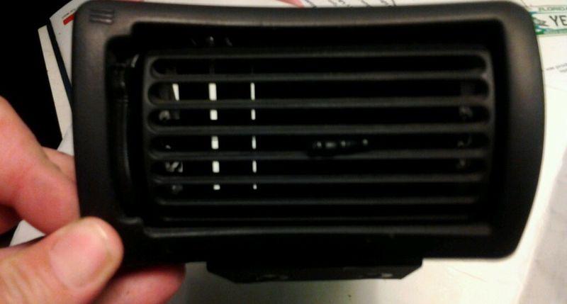 Ford mustang driver side air conditioning heating vent, black 1994 to 2004