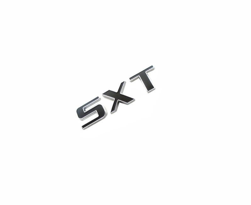 New emblem sxt for cars trucks sxt badge emblem decal chrome letter