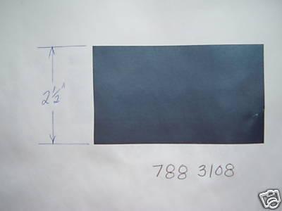 2 1/2 oem blue silver metallic decal pinstripe 788-3108