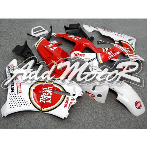 Yes2yeah fairing fit 1994-1997 cbr900rr 94-97 lucky strike red white 94n13