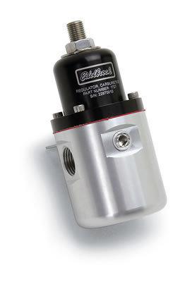 Edelbrock fuel psi regulator aluminum 5-10 psi for carbureted applications ea