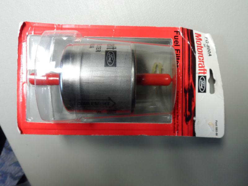 Ford motorcraft fg-800a fuel filter brand new in package with clips. 