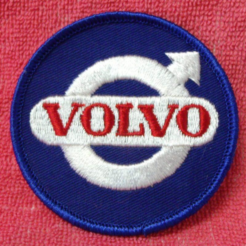 Automotive collectibles--"volvo"-2 1/2"-patch--new--free shipping! 