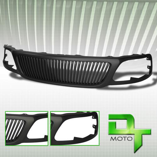 Black 99-03 f150 99-02 expedition vertical style sport front grille grill new