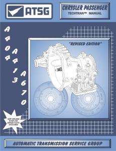 Chrysler 404 thru 670. atsg service manual (32400c)  (4/13)