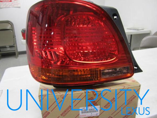 New-in-the-box, oem 1998-2005 lexus gs300, gs430 driver side tail lamp - lh