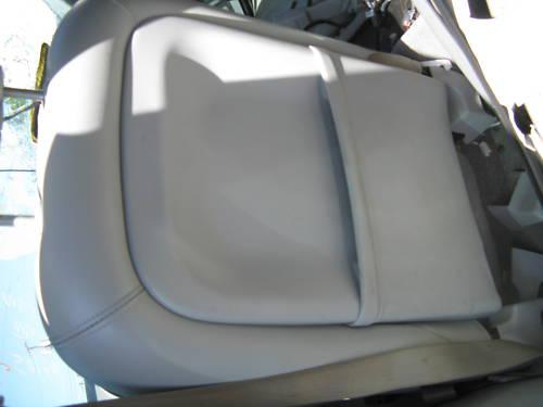 2000-2001-2002 lincoln ls front seat back panel grey
