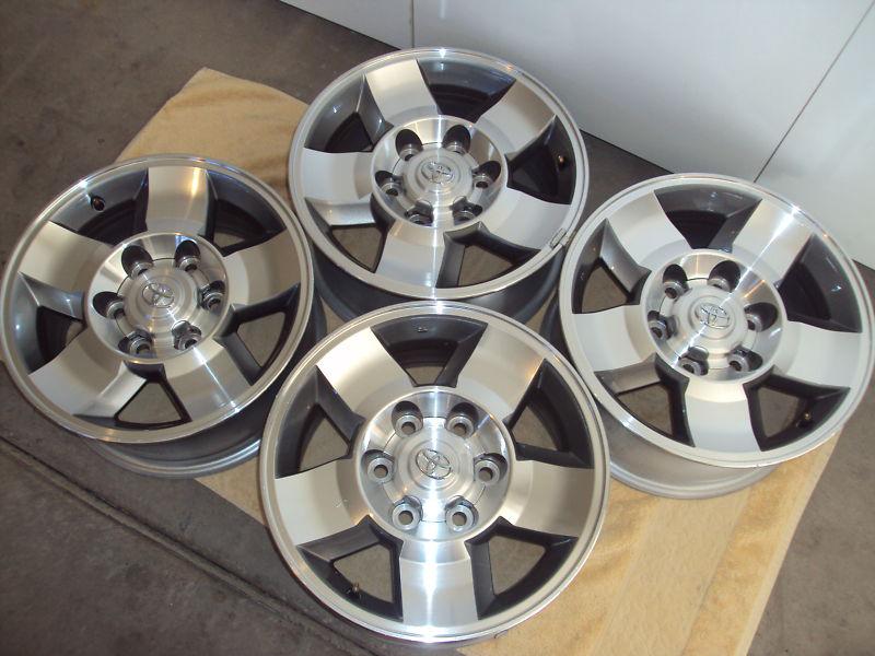 16 toyota 4runner fj tacoma sequoia tundra trd oem factory stock wheels rims