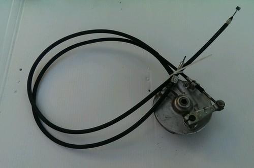 Honda elite 1986 86 front brake drum w speedometer cable and brake cable