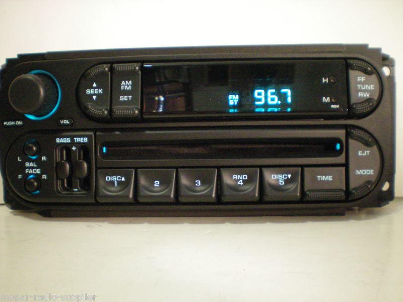 02 03 04 05 ram 1500 truck(diesel/hemi/v8/v10)cd player radio stereo*oem dodge