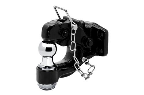 Tow ready 63010 - pintle hook 16000/3000 w 1-7/8" chrome hitch ball, hardware