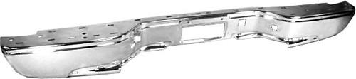 Face bar rear step bumper sierra silverado 99-07 chrome