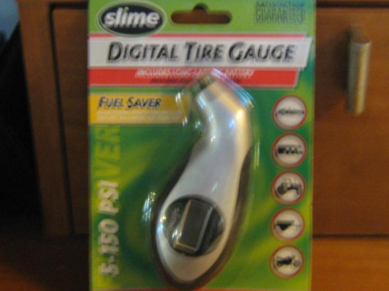 Tire gauge digital. 5-150-psi. by slime. new in package