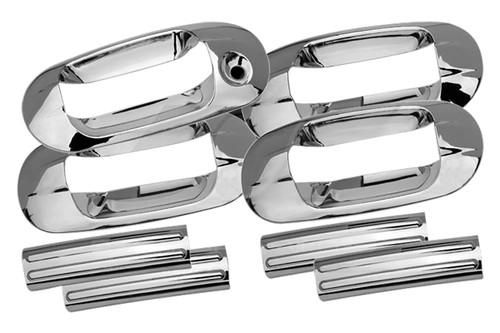 Ses trims ti-dh-102 04-09 ford expedition door handle covers suv chrome trim 3m