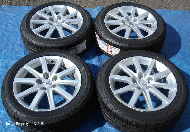 Lexus gs350 gs300 17" wheels & tires camry es330 solara 225/50r17 falken ze912