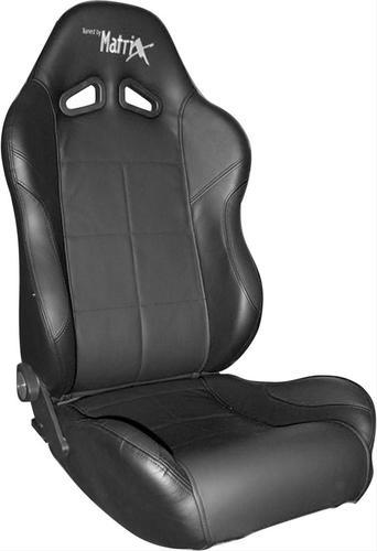 Matrix 15-657 seat sport reclining shoulder/lumbar support vinyl black each