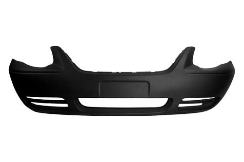 Replace ch1000434c - chrysler town and country front bumper cover
