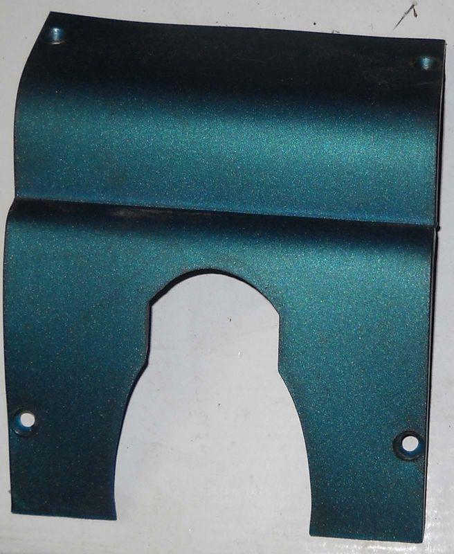 Mopar dash trim lower steering column cover 68 69 b body oe used turquoise