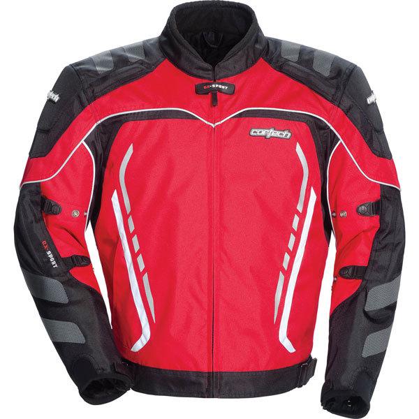 Red/black m cortech gx sport 3 textile jacket