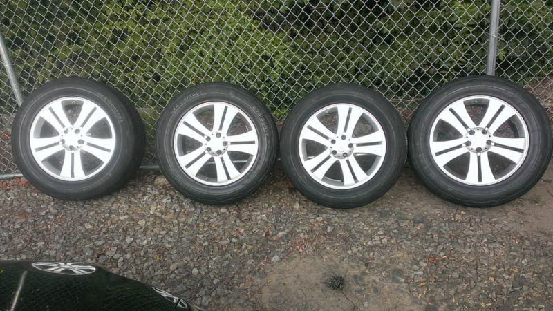 2007 - 2011 mercedes benz gl450 19x8.5 wheels w/ cont. 4x4 contact tires 19 inch