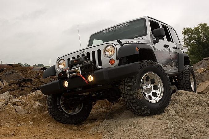 2007 - 2013 jeep jk wrangler 3.75" rough country 4 door m/t lift kit # perf667
