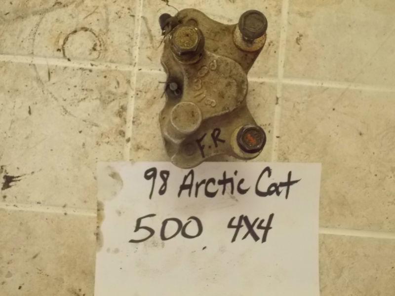 98  arctic cat 500 4x4  atv right front brake caliper