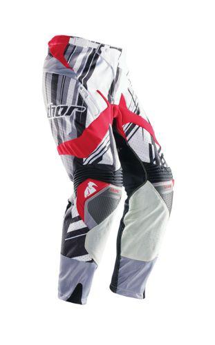 Thor flux shred pants grey red 28 new 2014