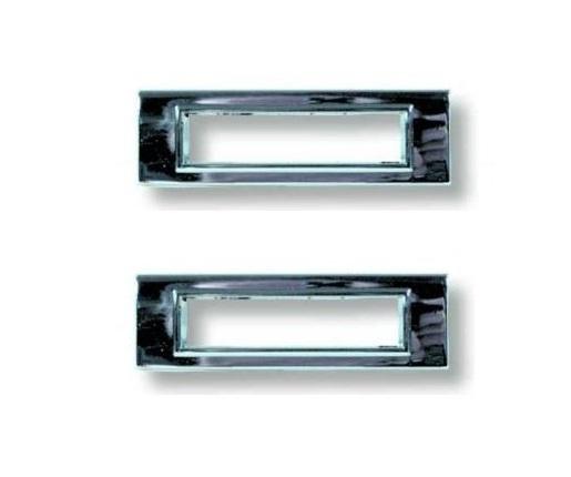 New 2 piece side marker light bezel kit el camino 69 1969 ss