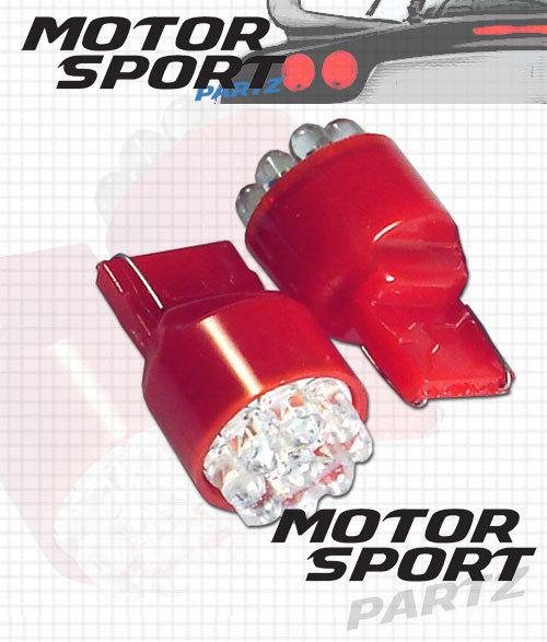 7440 super red 9 led singal/reverse light bulbs 7443a