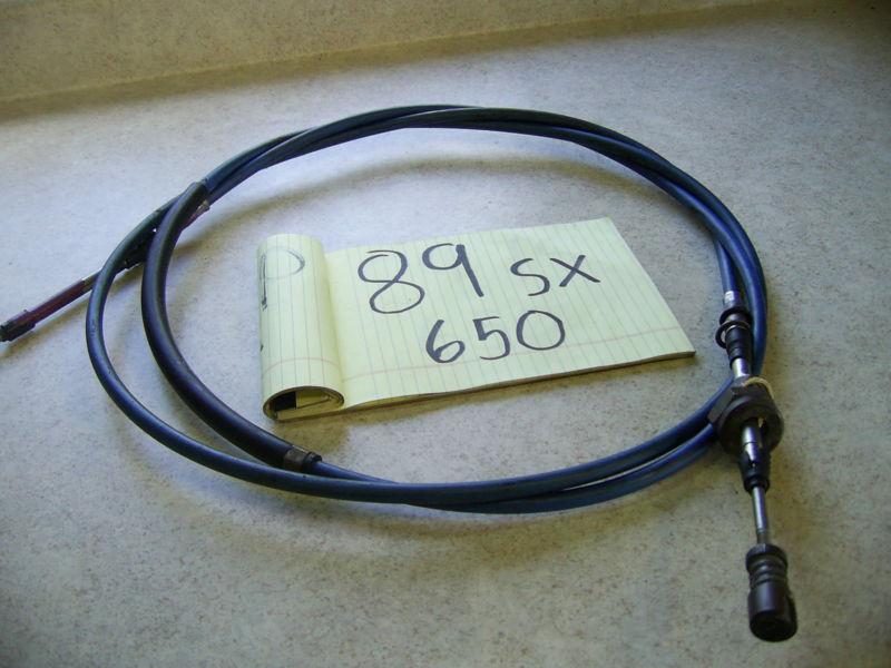 1989 kawasaki sx 650 steering cable  88 87 86 90 91 js 550 440