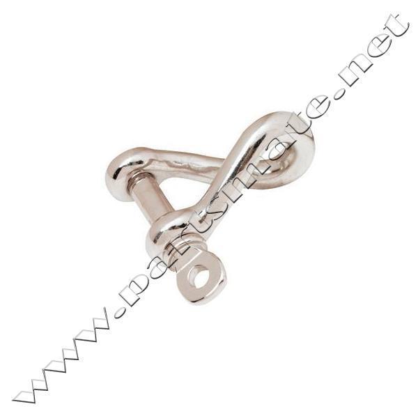 Seachoice 44671 twisted anchor shackle / twisted shackle-ss-5/16