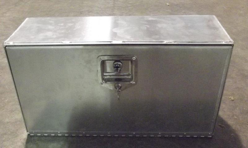 Custom aluminum battery box for rv, horse trailer, boat, buggy