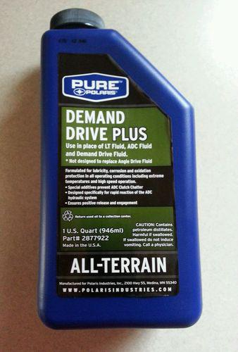 Polaris atv rzr demand drive fluid 2877922 adc clutch fluid front differental