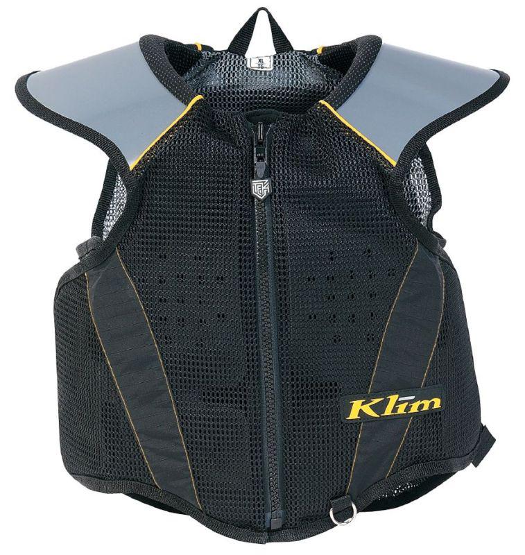 2013 klim men's tek vest motorcycle snow armor black small