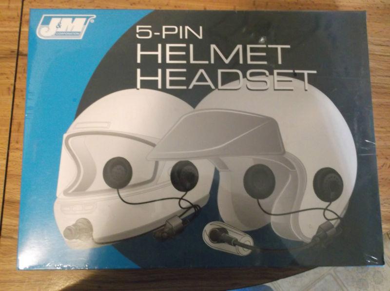 J&m helmet headset